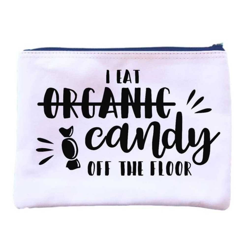 I Eat Organic Universal Zip-up Pouch